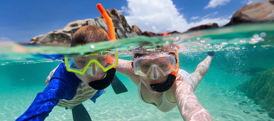 Snorkel on your cruise to Cabo San Lucas
